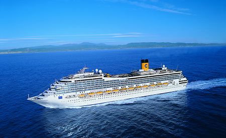 Loď Costa Fortuna v celé své kráse…