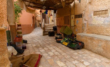 Tajemná ulička v alžírské Ghardaïi
