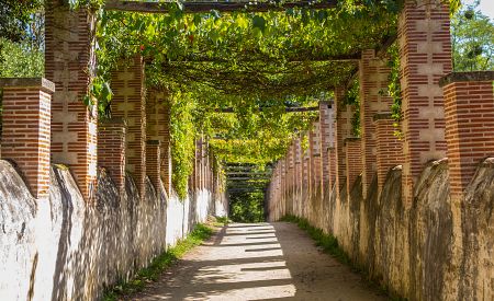 Pohádková zahrada Garenne Lemot v městečku Clisson