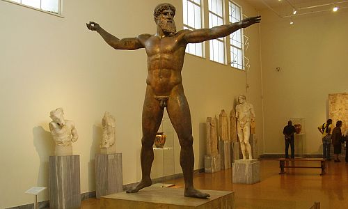 Národní archeologické muzeum - bůh Poseidon