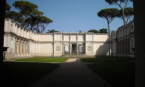 Villa Giula pochází z 16. století