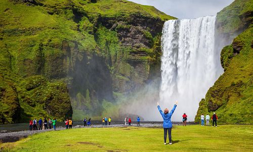 Nejkrásnější a nejimpozantnější vodopád na Islandu