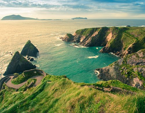 Národní parky jižního Irska + PLAVBA KE SKELLIG ISLANDS + DINGLE 