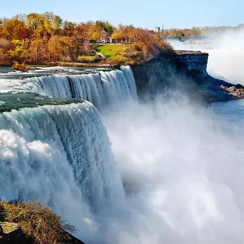 Trekování u Niagarských vodopádů