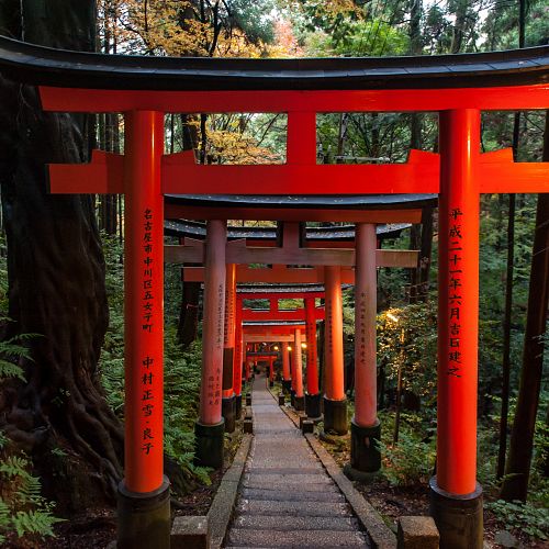 Výstup na mystické Fušimi Inari