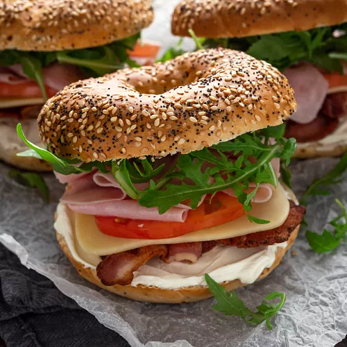 Ochutnávka původního hot dogu či bagelu