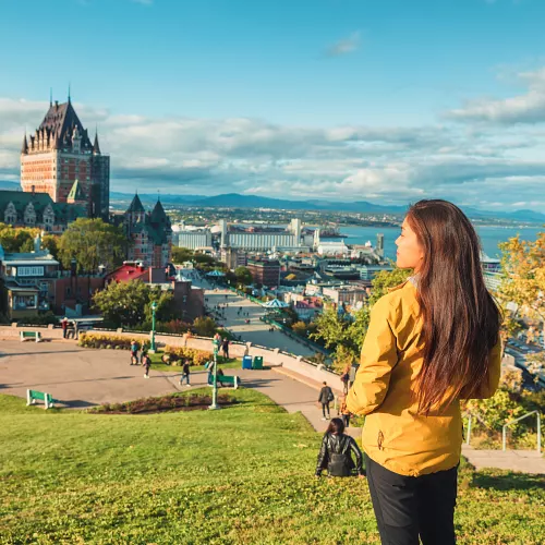 Relax u kávy v hotelu Chateau Frontenac