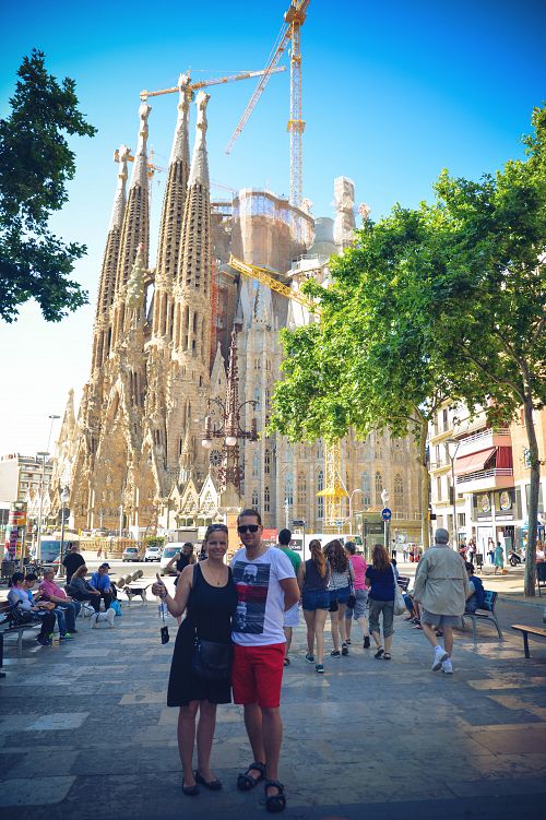 I když nebyla nikdy dostavěna, působí majestátně. Sagrada Familia