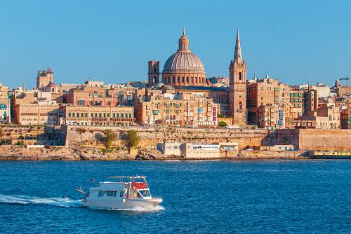 Maltské hlavní město Valletta