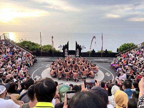 Tradiční balijský tanec Kecak
