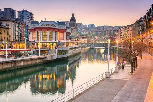 Bilbao, město na řece Nervión