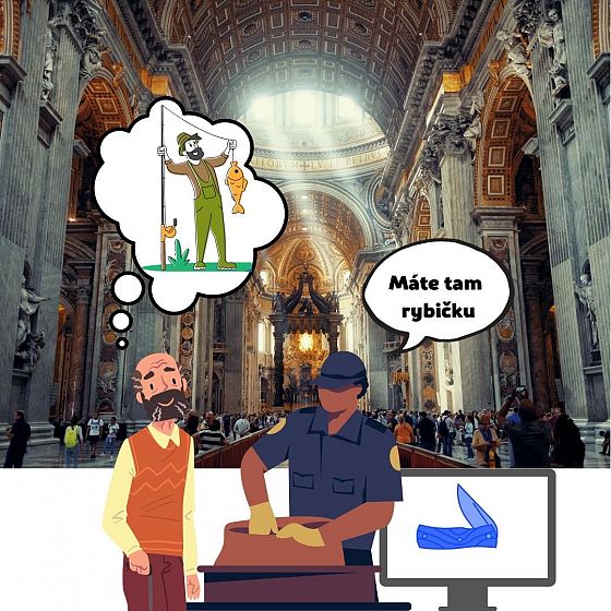 RADANA CESTUJE: S rybičkou ve Vatikánu