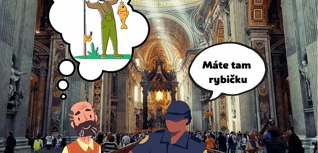 RADANA CESTUJE: S rybičkou ve Vatikánu