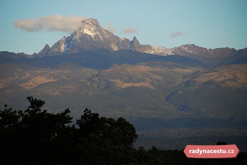 Kolem pohoří Mount Kenya se rozprostírá národní park