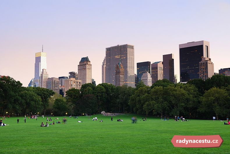 Obrovská zelená plocha zve Newyorčany k piknikům 