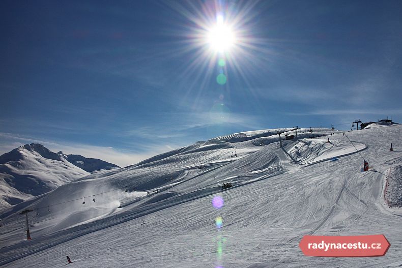 Italské hory jsou mezi vyznavači zimních sportů velmi oblíbené 