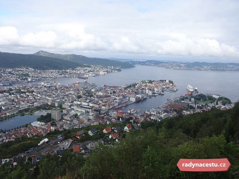 Výhled na Bergen