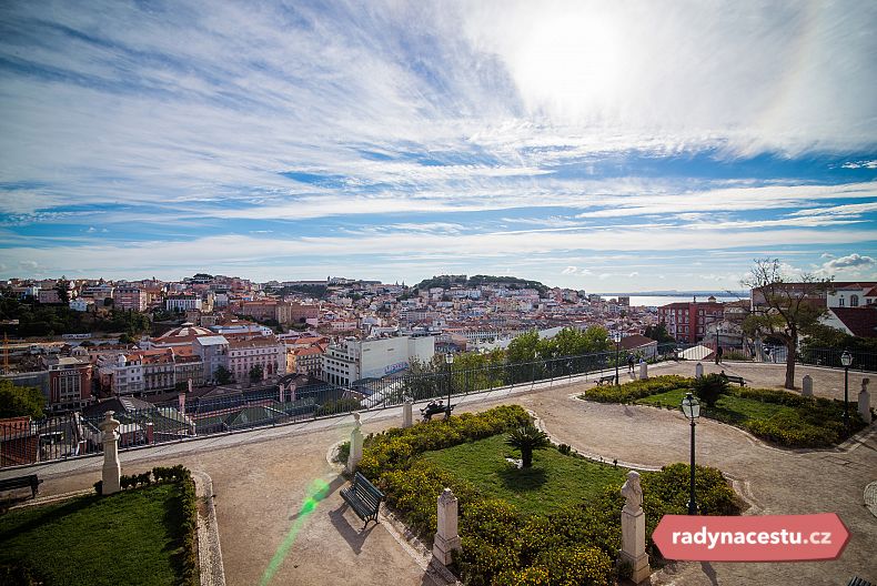 Výhled na Lisabon