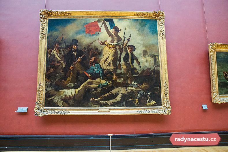 Eugene Delacroix - Svoboda vede lid na barikády