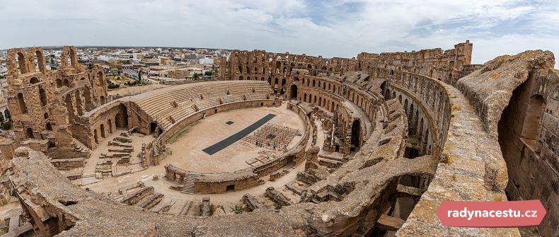 Koloseum ve městě El Jem