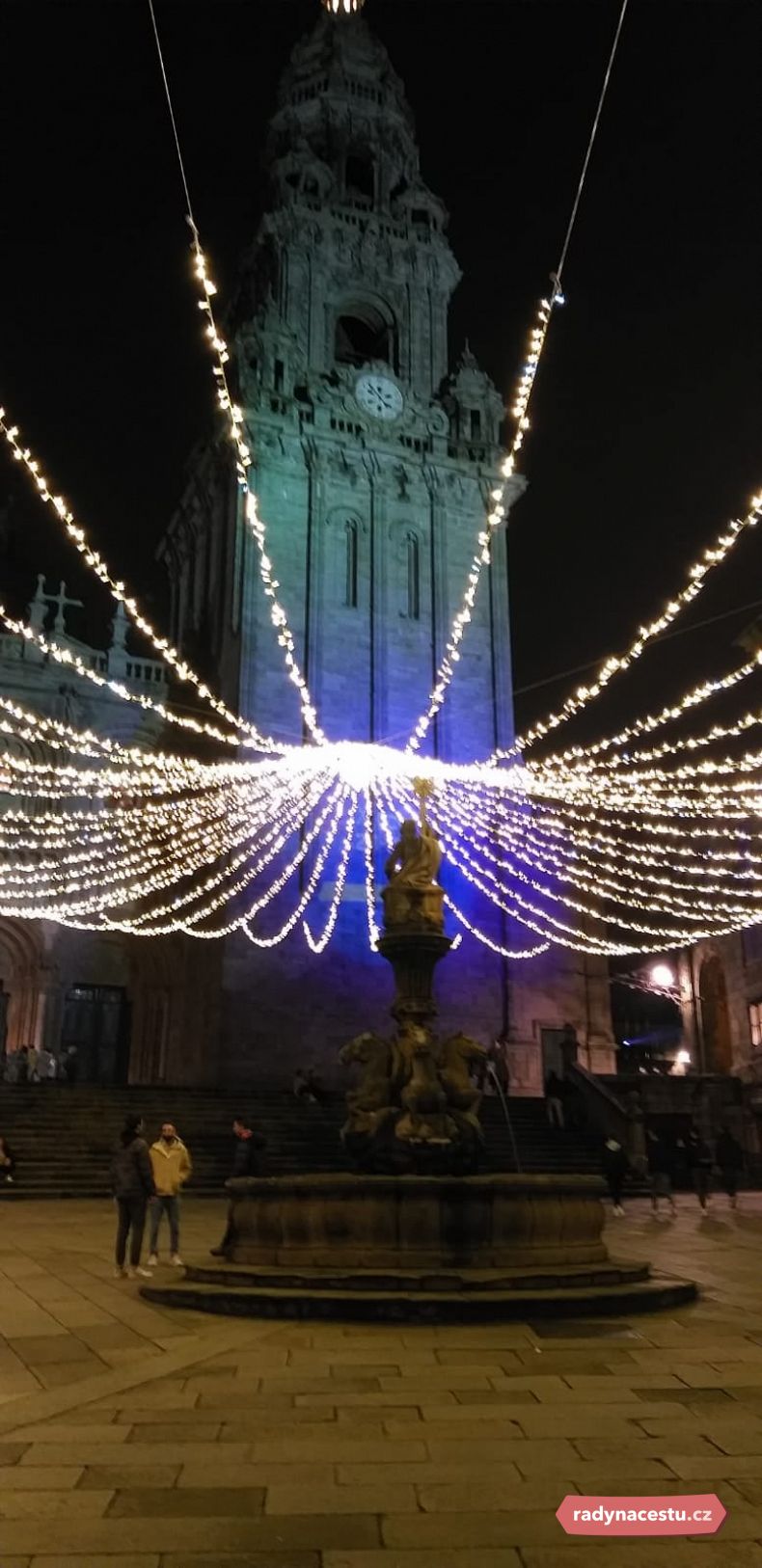 Vánoční Santiago de Compostela