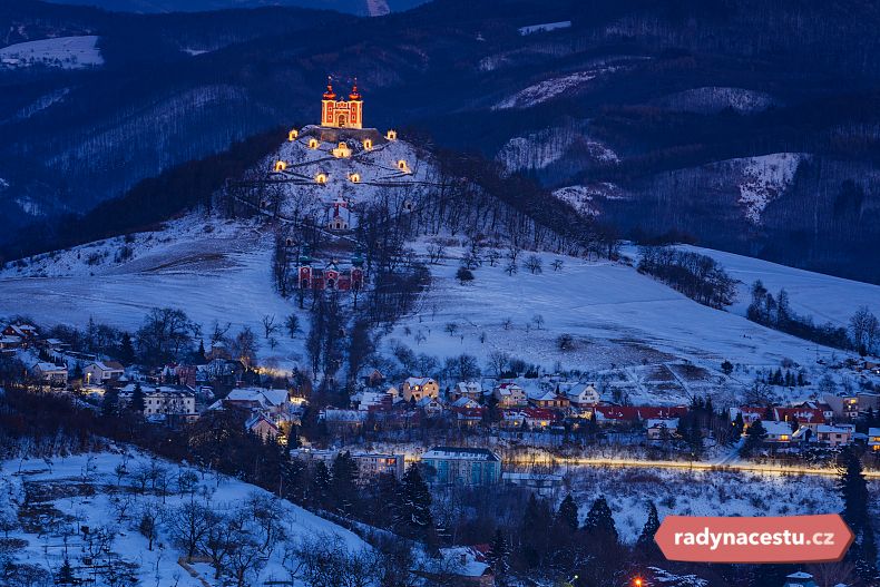 Banská Štiavnica, jedno z měst, kde se slaví Kračún