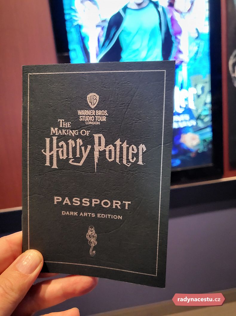 Harry Potter pas, se kterým jsme plnili úkoly