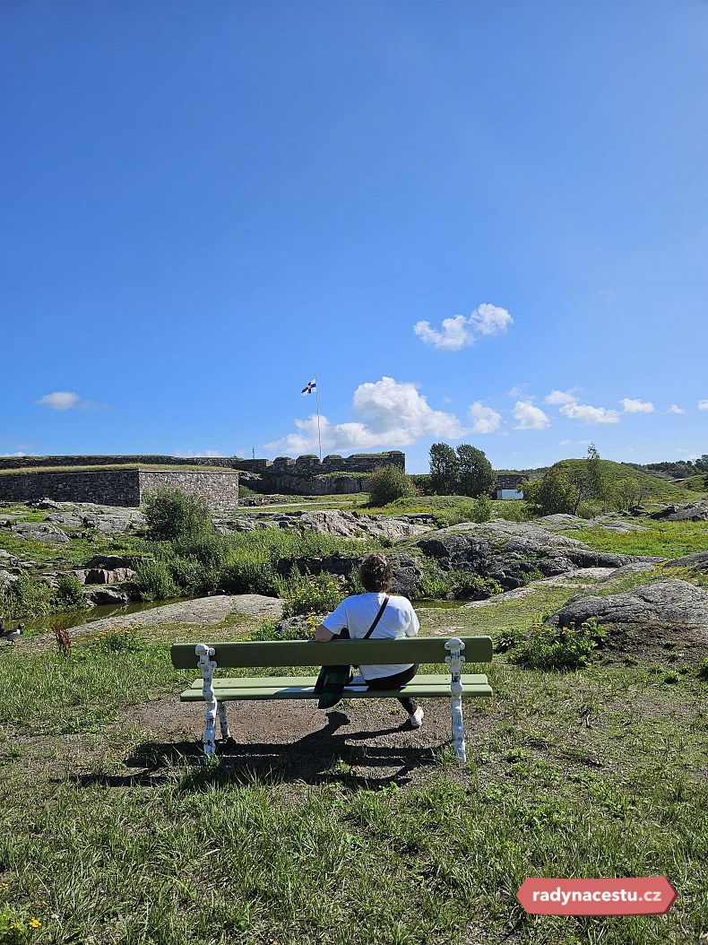 Kochat se výhledem na ostrov Suomenlinna je balzám na duši