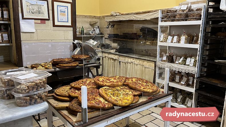Nejstarší pekárna Antico Forno Santa Chiara