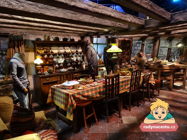 Kuchyň rodiny Weasleyových