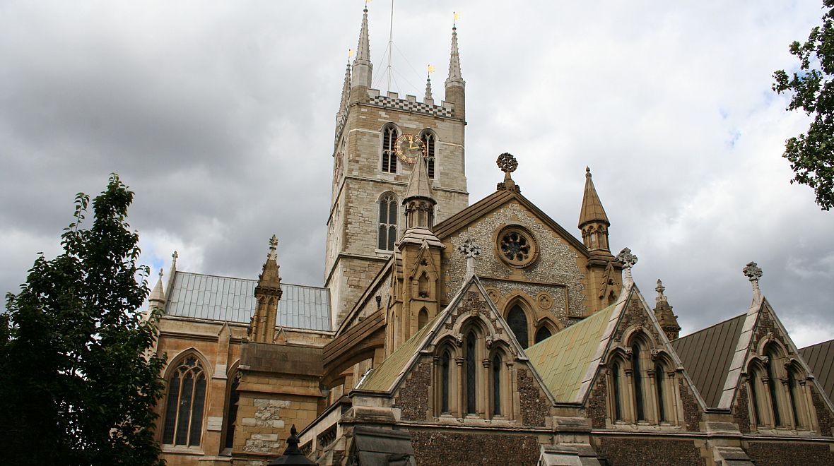 Southwark Cathedral - druhá nejznámější katedrála v Londýně