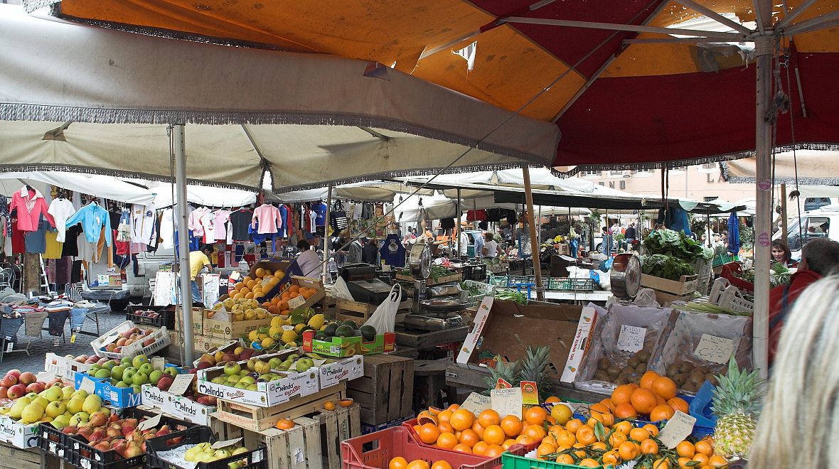 Trhy na Campo dei Fiori