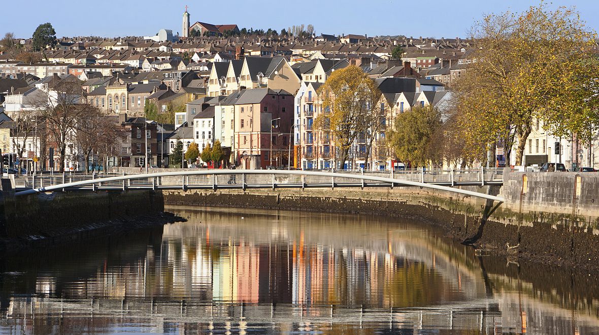 Město Cork je dnes druhým největším irským městem