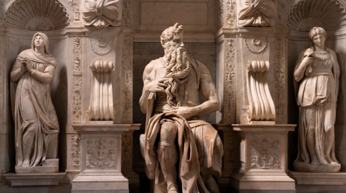Michelangelova socha Mojžíše