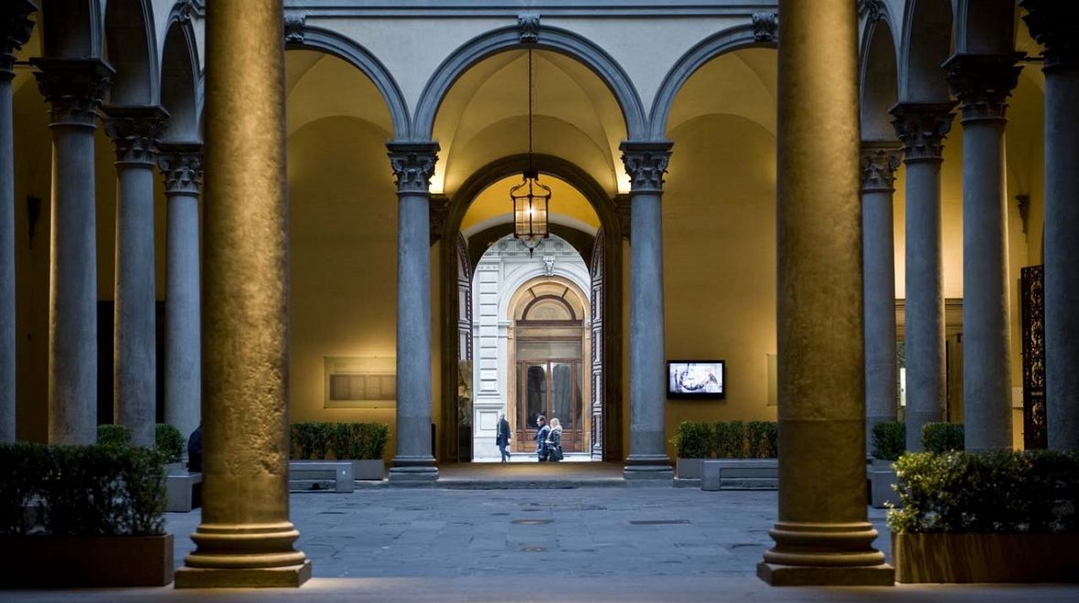 Interiér paláce Strozzi