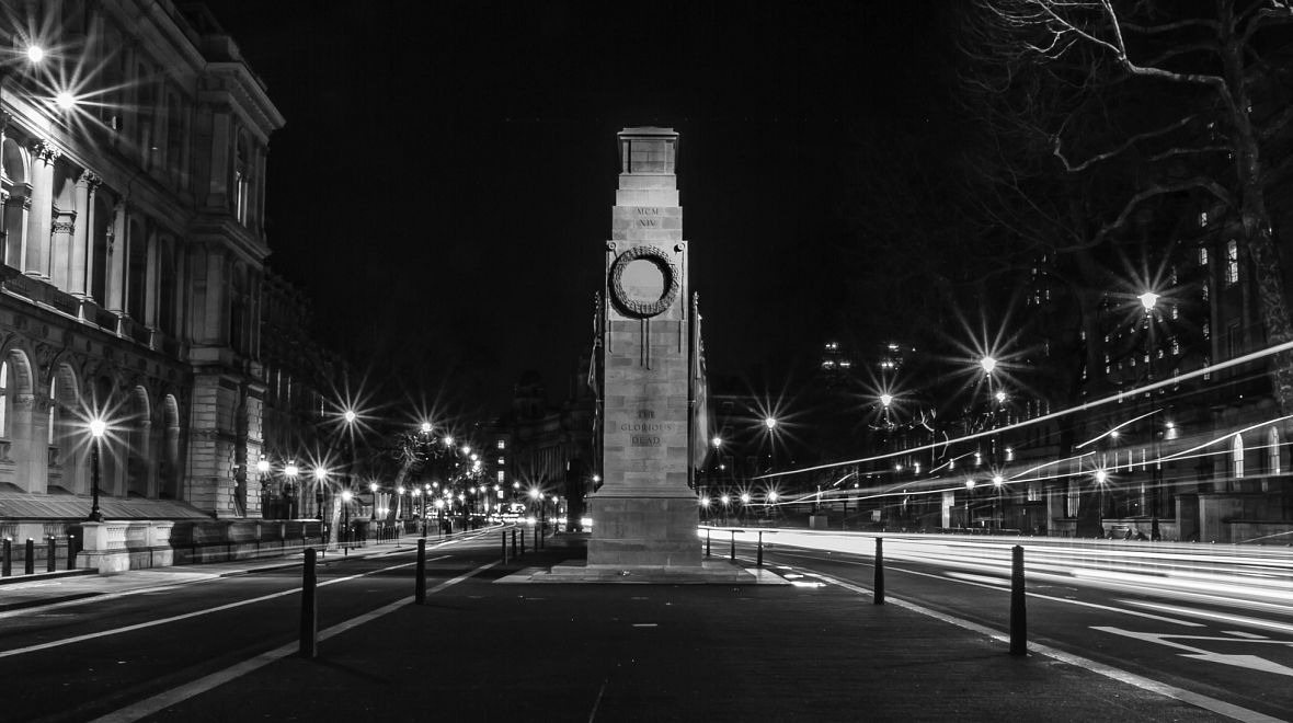 Památník padlým na ulici Whitehall