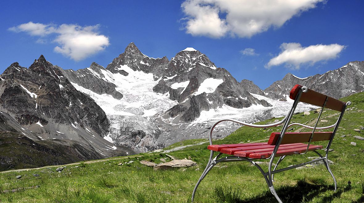 Alpy nabízejí krásné výhledy