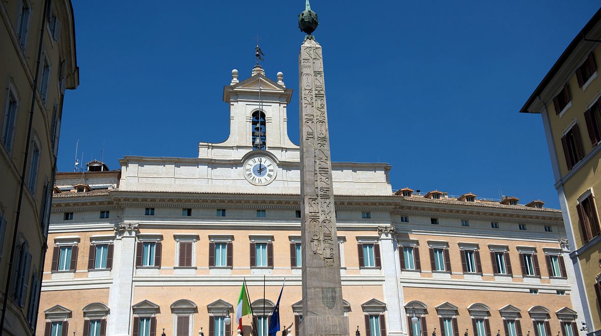 Obelisk - Palazzo Montecitorio
