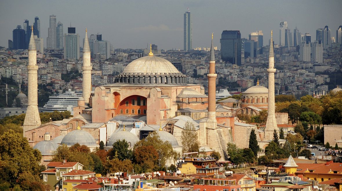 Hagia Sophia - osmý div světa v Istanbulu