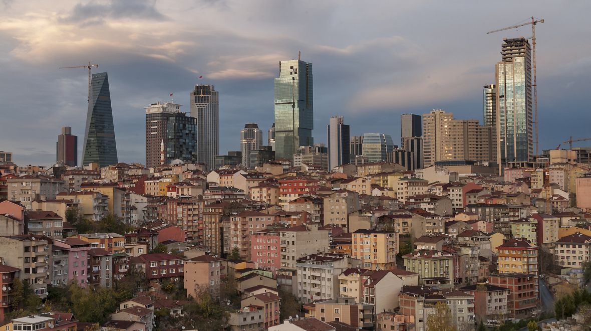 Istanbul s mrakodrapy