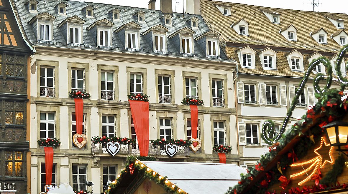 Vánoční výzdoba ve Štrasburku