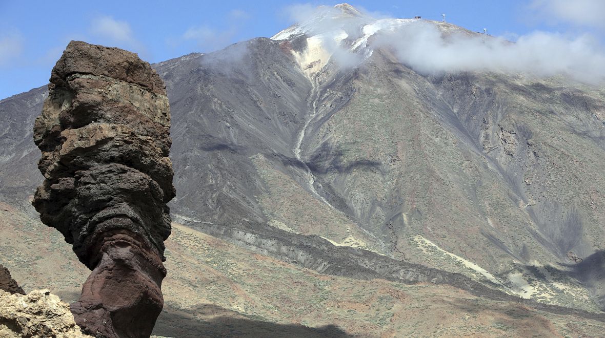 Dřímající sopka Pico del Teide