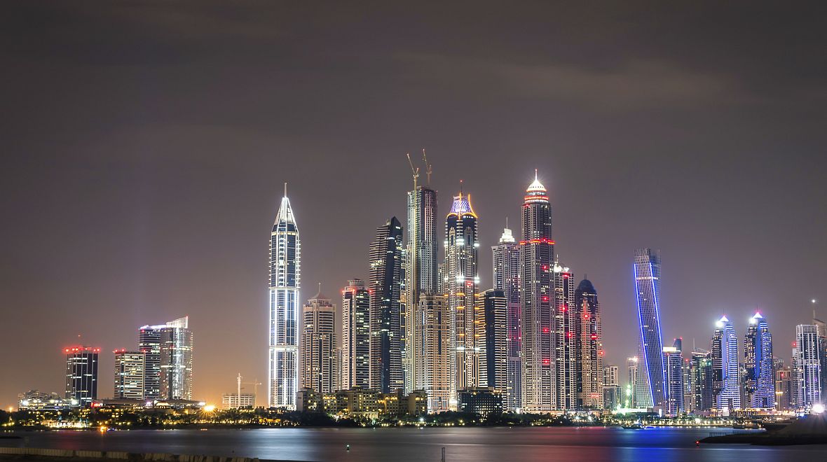 Dubaj Marina je luxusní část Dubaje