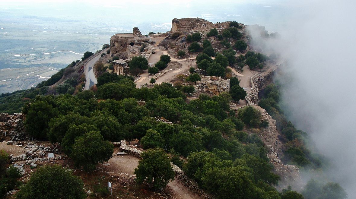 Hrad Nimrod na Golanských výšinách