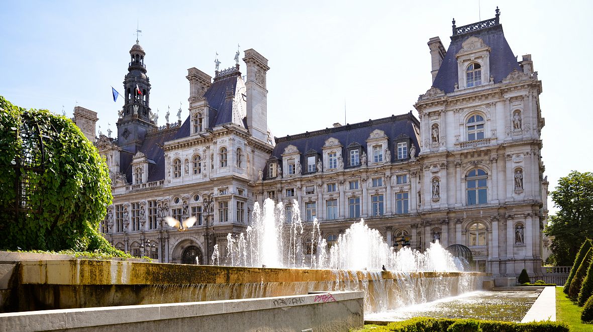 Pařížská radnice, chcete-li francouzsky - Hotel de ville