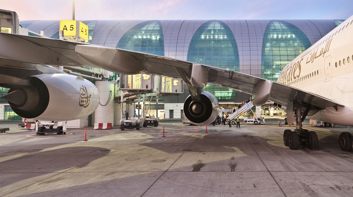 Airbus A380 emirátských aerolinek