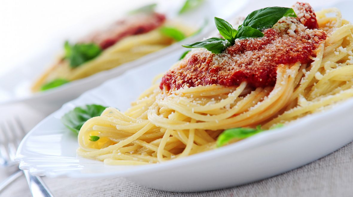 Těstoviny jsou základem italské kuchyně