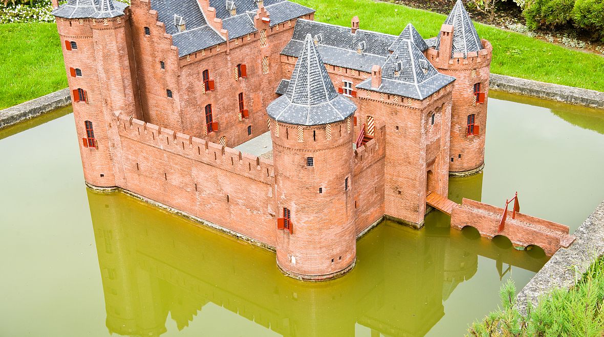 Holandský hrad v miniatuře