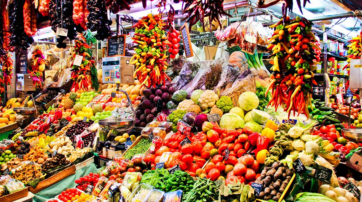 Lákadlem je zelenina a ovoce nejrůznějšího druhu