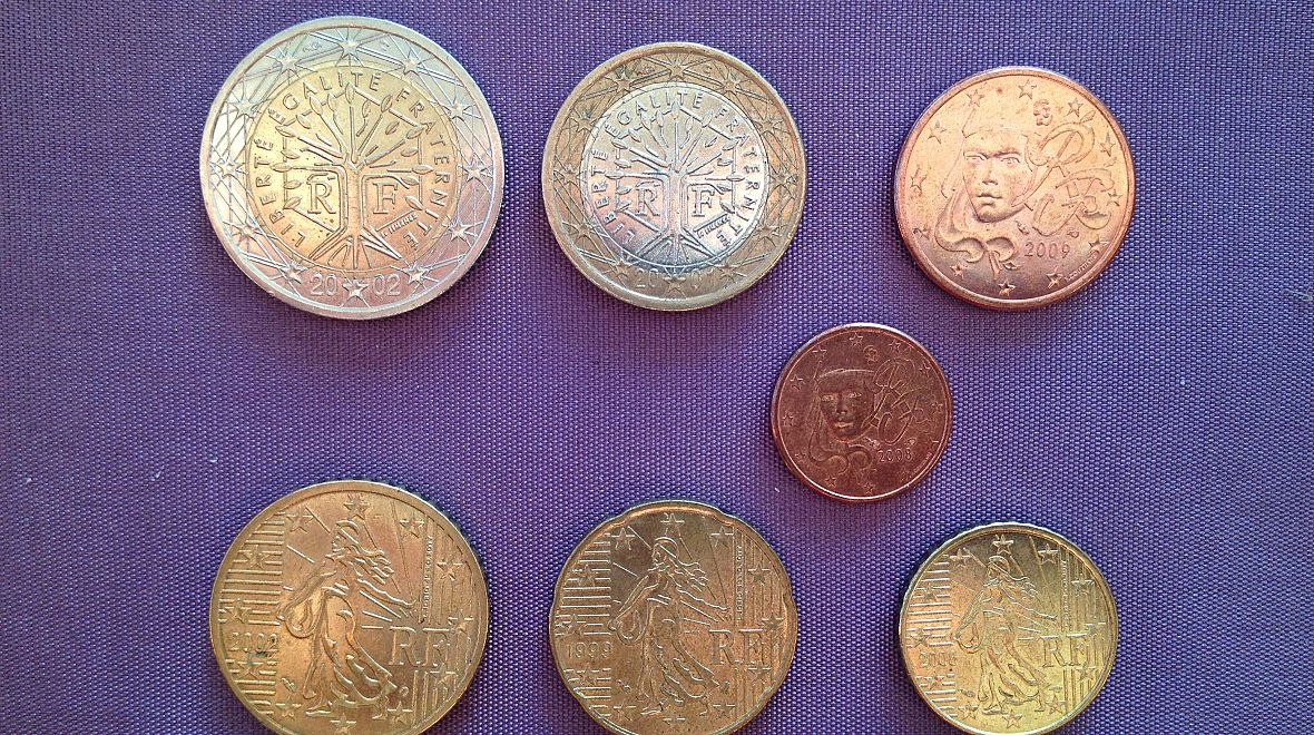 Francouzské euromince